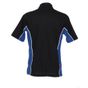 kustom kit Gamegear Track Polo black/royal/white