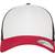 flexfit 3-Tone Flexfit Cap red/white/black