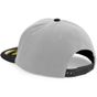 Beechfield Casquette snapback à visière plate originale grey/black