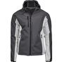 Tee Jays Hooded Fashion Softshell Jacket dark_grey/off_white