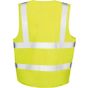 Result Zip I.D safety tabard fluorescent_yellow