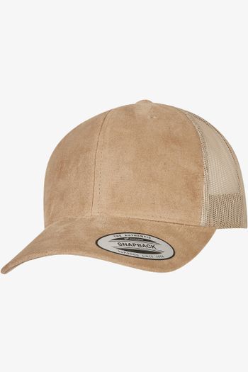 Image produit Suede Leather Trucker Cap