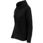 Build Your Brand Ladies Cuff Pockets Hoody Black