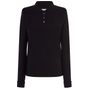 JHK Polo regular lady long sleeves black