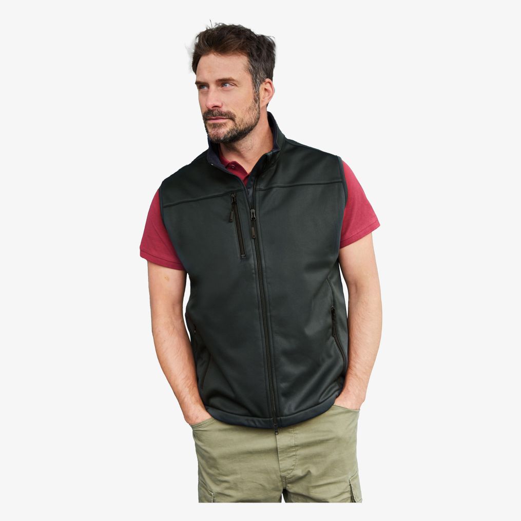 Men´s Softshell Vest James&Nicholson