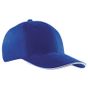Myrtle Beach 6-Panel Sandwich Cap royal/white