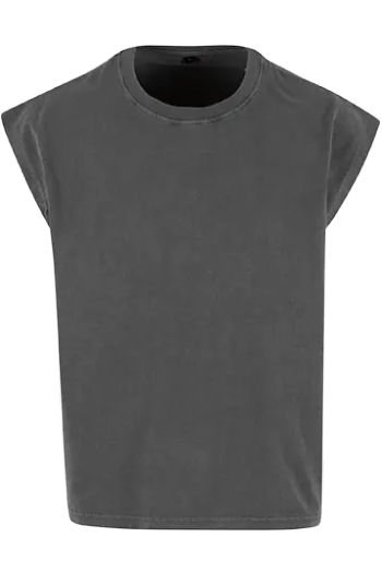Vintage Cropped Heavy Sleeveless Tee
