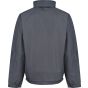 Regatta Men's Dover Fleece Lined Waterproof Insulated Bomber Jacket seal_grey/black
