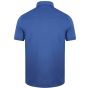 Henbury Men's stretch polyester polo shirt royal