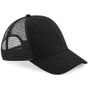 Beechfield Casquette filet en coton biologique black