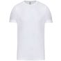 Kariban T-shirt col rond manches courtes homme white