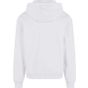 New Morning Studios Oversized zip hoody white