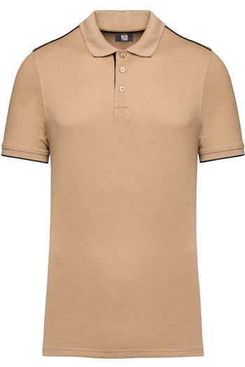 Image produit Polo Day To Day contrasté manches courtes homme