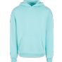 Build Your Brand Fluffy Hoody beryl_blue