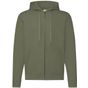 fruit of the loom Classic Hooded Sweat Jacket classic_olive