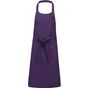 Kariban Tablier coton sans poche purple