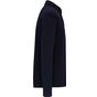 WK-Designed-To-Work Sweat-shirt col polo navy