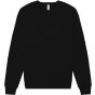Bella Unisex sponge fleece drop shoulder sweatshirt black