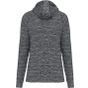 ProAct Sweat-shirt à capuche 1/4 zip sport unisexe sporty_grey_melange