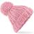 Beechfield Grand bonnet tricoté main dusky_pink