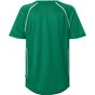 James&Nicholson Team Shirt Junior green/white