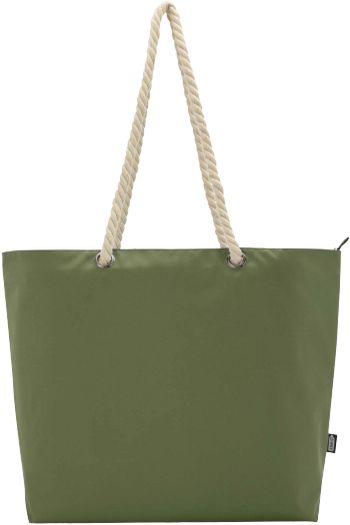 Image produit Sac shopping Panama recyclé isotherme de plage avec poignées en cordelette