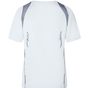 James&Nicholson Ladies' Running-T white/silver