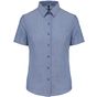 Kariban Chemise Oxford manches courtes femme oxford_cobalt_blue