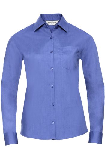 Image produit Ladies’ long sleeve classic polycotton poplin shirt