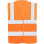 Korntex Triple norm safety vest Dardanel Signal orange
