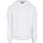 Build Your Brand Fluffy Hoody white
