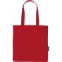 Neutral Shopping Bag, Long Handles red