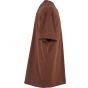 Build Your Brand Heavy Oversize Tee chocolate_brown