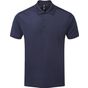 Premier Polo piqué Coolchecker pour homme navy