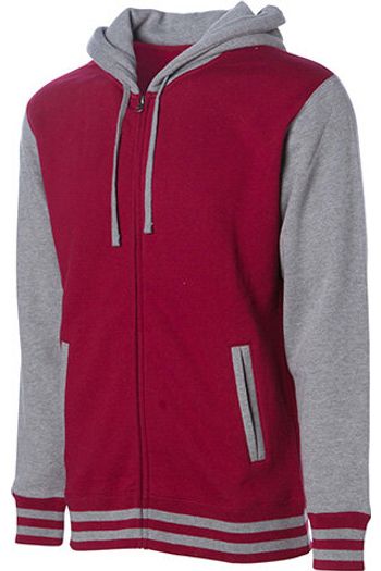 Image produit Unisex Heavyweight Varsity Zip Hood