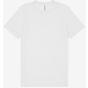 Bella Women's relaxed jersey short sleeve tee white