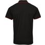 Premier Polo Coolchecker® contrasté pour homme black/red