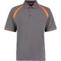 Kustom Kit Oak Hill Polo Charcoal / Orange