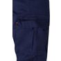 Velilla Pantalon multipoches en coton stretch navy