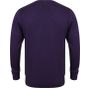 Henbury Men's 12gg v-neck jumper purple