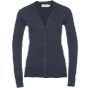 Russell Cardigan col V femme french navy