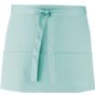Premier Tablier de taille avec 3 poches Colours Collection aqua
