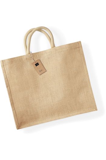 Jute Jumbo Shopper - Natural