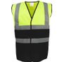 yoko Gilet haute visibilité bicolore hi_vis_yellow/black