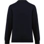 WK Designed To Work Sweat-shirt Day To Day zip poche contrastée unisexe navy/fluorescent_orange