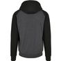 Build Your Brand Basic Basic Raglan Hoody charcoal/black