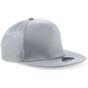 Beechfield Casquette snapback rappeur à 5 panneaux light_grey