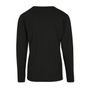 Build Your Brand Longsleeve Tee with cuffrib black