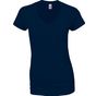 Gildan Women's V-Neck T-Shirt navy