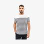 kariban T-shirt marin col rond Bio homme